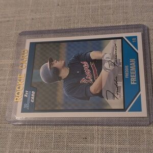 2007 Bowman 1st Freedie Freeman Prospect Rookie Card Braves Dodgers